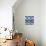 New Ikats Indigo-Patricia Pinto-Mounted Art Print displayed on a wall