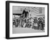 New Immigrants on Ellis Island, New York, 1910-null-Framed Photographic Print