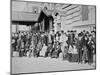 New Immigrants on Ellis Island, New York, 1910-null-Mounted Photographic Print