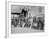 New Immigrants on Ellis Island, New York, 1910-null-Framed Photographic Print