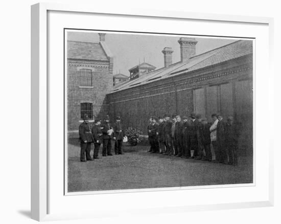 New Inmates Arrive-null-Framed Photographic Print