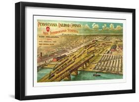 New Interchange Station-null-Framed Giclee Print