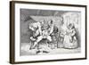 New Invented Elastic Breeches, 1784-John Nixon-Framed Giclee Print