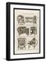 New Invented Implements Used in Husbandry-Lodge-Framed Art Print