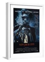 New Jack City [1991], directed by MARIO VAN PEEBLES.-null-Framed Photographic Print