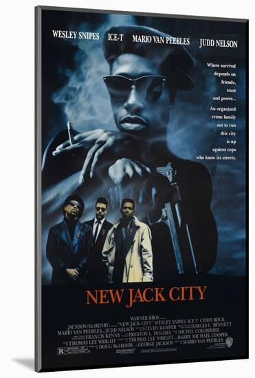 New Jack City [1991], directed by MARIO VAN PEEBLES.-null-Mounted Photographic Print