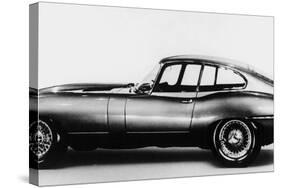 New Jaguar Car Will Be Presented for the First Time in Geneva Car Fair March 16, 1961-null-Stretched Canvas