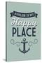 New Jersey - Avalon is My Happy Place-Lantern Press-Stretched Canvas