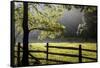 New Jersey, Hunterdon Co, Mountainville, Wooden Fence around a Meadow-Alison Jones-Framed Stretched Canvas