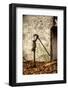 New Jersey, Hunterdon County, Cokesbury, Old Hand Pump-Alison Jones-Framed Photographic Print