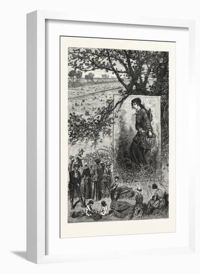 New Jersey: Preparing for the Thanksgiving Dinner-null-Framed Giclee Print