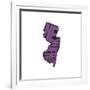 New Jersey-Art Licensing Studio-Framed Giclee Print