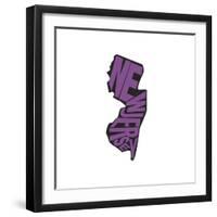 New Jersey-Art Licensing Studio-Framed Giclee Print