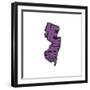 New Jersey-Art Licensing Studio-Framed Giclee Print