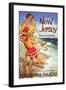 New Jersy Seashore Resorts-null-Framed Art Print