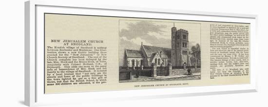 New Jerusalem Church at Snodland, Kent-Frank Watkins-Framed Premium Giclee Print