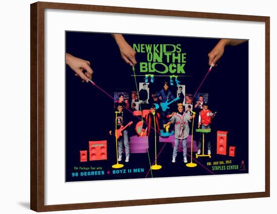 New Kids On The Block-Kii Arens-Framed Art Print