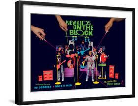 New Kids On The Block-Kii Arens-Framed Art Print