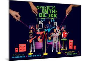 New Kids On The Block-Kii Arens-Mounted Art Print