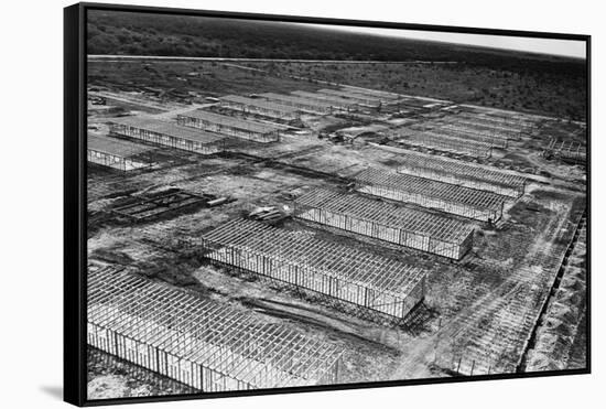 New Labor Camp-Russell Lee-Framed Stretched Canvas