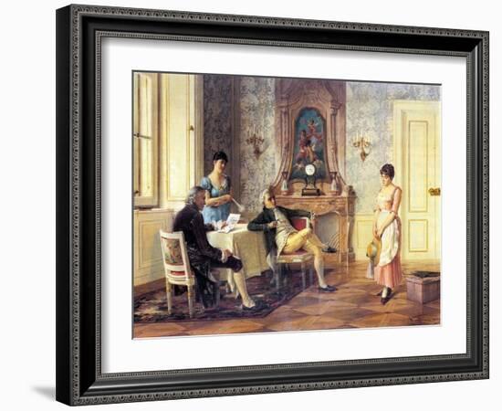 New Lady's Maid-Isidor Kaufmann-Framed Art Print