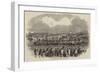 New Landing Stage St George's Pier, Liverpool-null-Framed Giclee Print