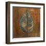 New Leaf III (Copper)-Patricia Pinto-Framed Art Print