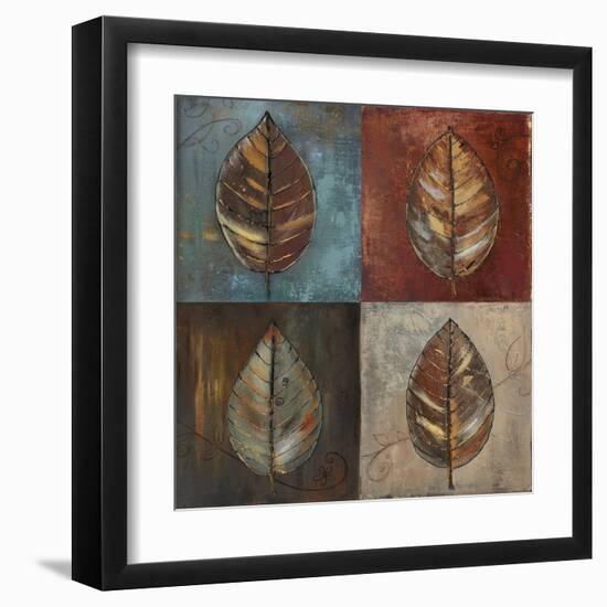 New Leaf Patch II-Patricia Pinto-Framed Art Print