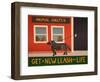 New Leash On Life Animal Shelter-Stephen Huneck-Framed Giclee Print