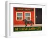 New Leash On Life Animal Shelter-Stephen Huneck-Framed Giclee Print