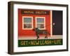 New Leash On Life Animal Shelter-Stephen Huneck-Framed Giclee Print