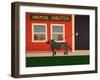 New Leash On Life-Stephen Huneck-Framed Giclee Print