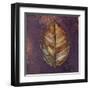 New Leaves I (Purple)-Patricia Pinto-Framed Art Print