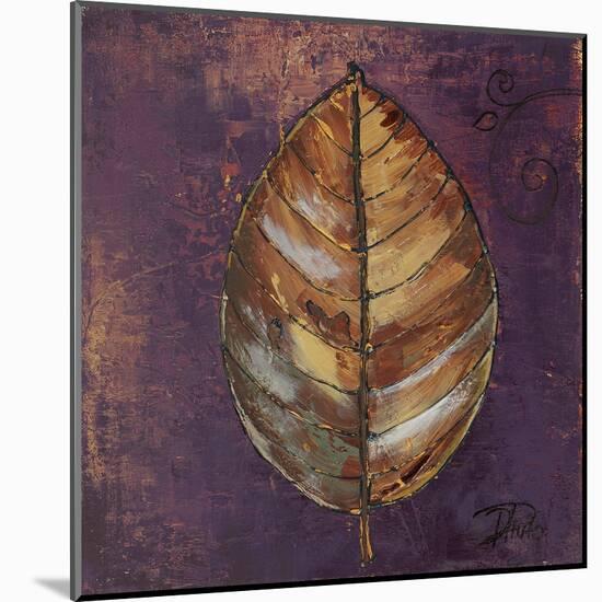 New Leaves I (Purple)-Patricia Pinto-Mounted Art Print