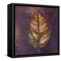 New Leaves I (Purple)-Patricia Pinto-Framed Stretched Canvas