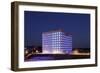 New Library at Mailander Platz Square-Markus Lange-Framed Photographic Print