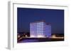 New Library at Mailander Platz Square-Markus Lange-Framed Photographic Print