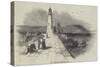 New Lighthouse, Plymouth Breakwater-null-Stretched Canvas