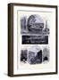 New London and Norwich United States of America-null-Framed Giclee Print