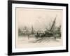 New London Bridge, from Billingsgate (Low Water) Drawn 31 July 1832-Edward William Cooke-Framed Giclee Print