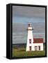 New London Lighthouse, New London, Prince Edward Island, Canada, North America-Michael DeFreitas-Framed Stretched Canvas