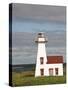 New London Lighthouse, New London, Prince Edward Island, Canada, North America-Michael DeFreitas-Stretched Canvas