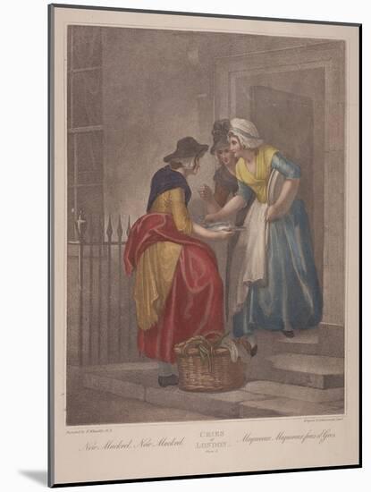 New Mackrel, New Mackrel, Cries of London, C1870-Francis Wheatley-Mounted Giclee Print