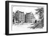 New Mansions in Park Lane, 1903-Charles E. Flower-Framed Art Print