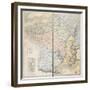 New Map of France, The Versified Geography Of France, 1862-Victor Guillon-Framed Giclee Print