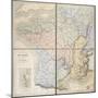 New Map of France, The Versified Geography Of France, 1862-Victor Guillon-Mounted Giclee Print