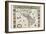 New Map of the Americas-Willem Janszoon Blaeu-Framed Art Print