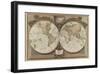 New Map of the World-null-Framed Giclee Print