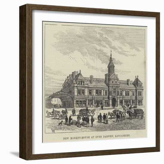 New Market-House at over Darwen, Lancashire-Frank Watkins-Framed Giclee Print