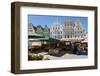 New Market Square, Rostock, Germany-Peter Adams-Framed Photographic Print